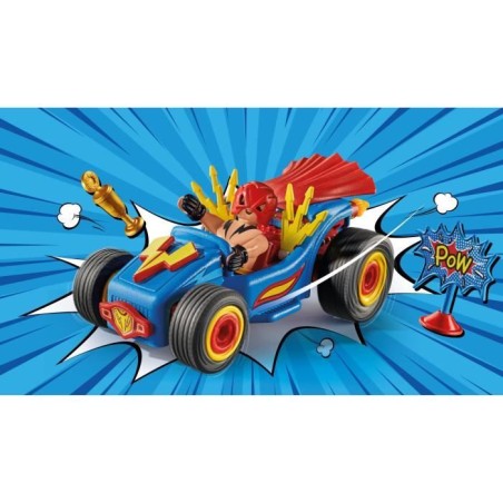 PLAYMOBIL 71632 Catcheur et Kart, Funstars, 39 pieces, des 4 ans