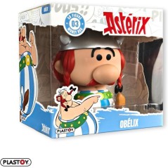 Tirelire - PLASTOY - Astérix Chibi Obélix - Plastique - 14 cm