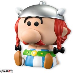 Tirelire - PLASTOY - Astérix Chibi Obélix - Plastique - 14 cm