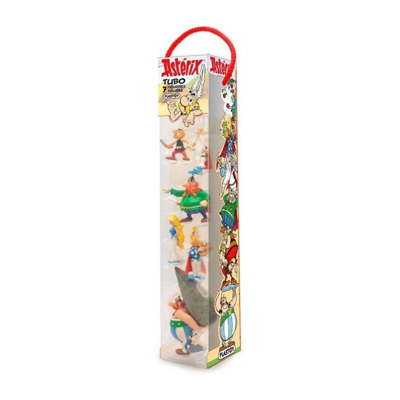 Coffret figurines - PLASTOY - Astérix Village Gaulois Tubo 7 figurine