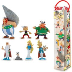Coffret figurines - PLASTOY - Astérix Village Gaulois Tubo 7 figurine