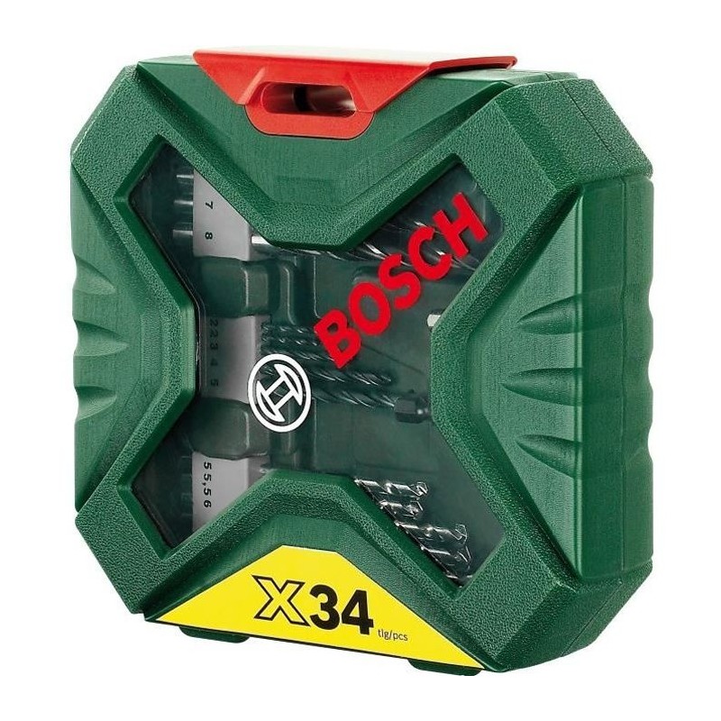 Set mixte perçage - vissage Bosch - Coffret X-Line Classic de forets Set mixte perçage - vissage Bosch - Coffret X-Line Classic de forets