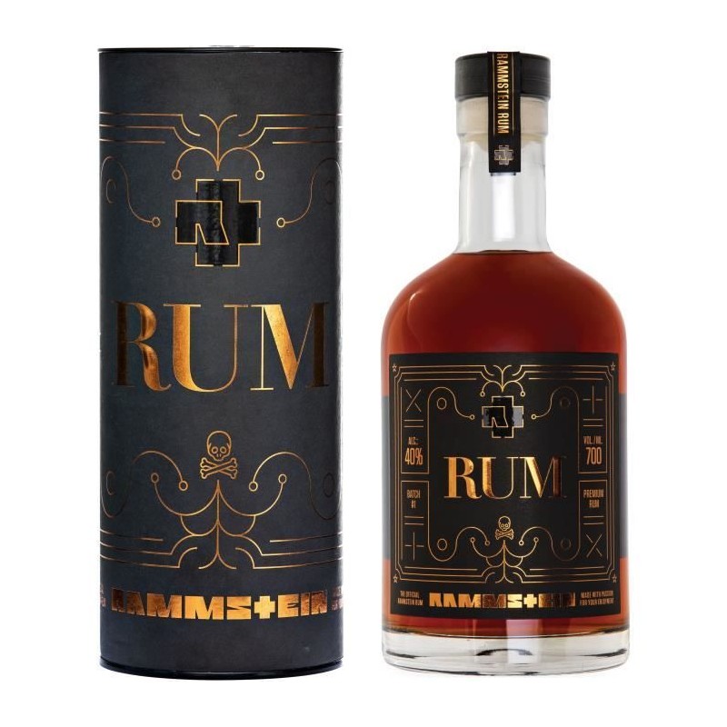 Rammstein Rum avec etui 70cl
