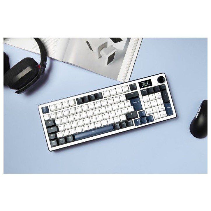 Clavier Gaming - Mecha - THE G-LAB - Triple Mode Ecran - 96% - RGB Clavier Gaming - Mecha - THE G-LAB - Triple Mode Ecran - 96% - RGB