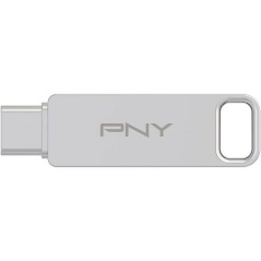 Clé USB 3.2 - PNY - DUO LINK - Type-C/Type-A - 256 Go - Jusqu'a 200 M