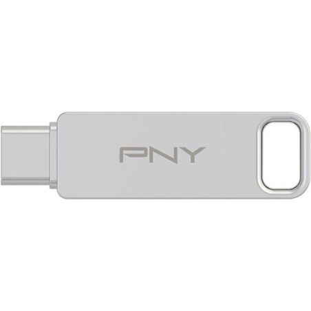 Clé USB 3.2 - PNY - DUO LINK - Type-C/Type-A - 256 Go - Jusqu'a 200 M