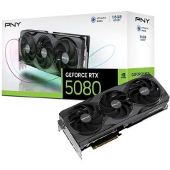 PNY - Carte graphique - GEFORCE RTX™ 5080 - 16 Go - Triple Fan DLSS