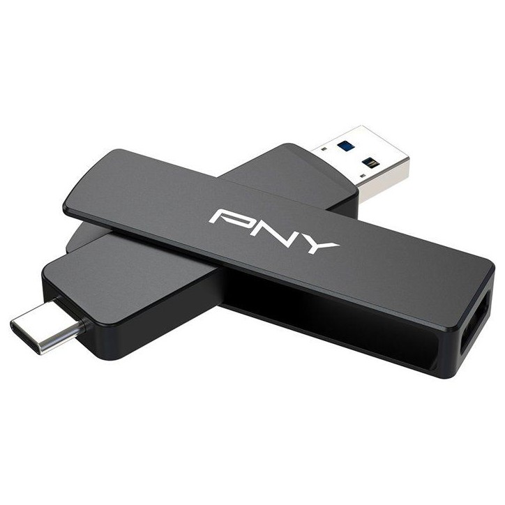 Clé USB 3.2 - PNY - DUO LINK V3 - Type-C/Type-A - 1 To - Jusqu'a 1000 Mo/s Clé USB 3.2 - PNY - DUO LINK V3 - Type-C/Type-A - 1 To - Jusqu'a 1000 Mo/s