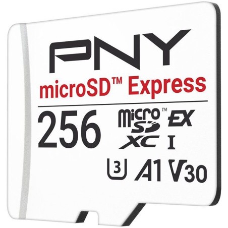 PNY microSD™ Express - Carte mémoire microSDXC - 256 Go - UHS-I U3 V30 A1 - 890/750 Mo/s
