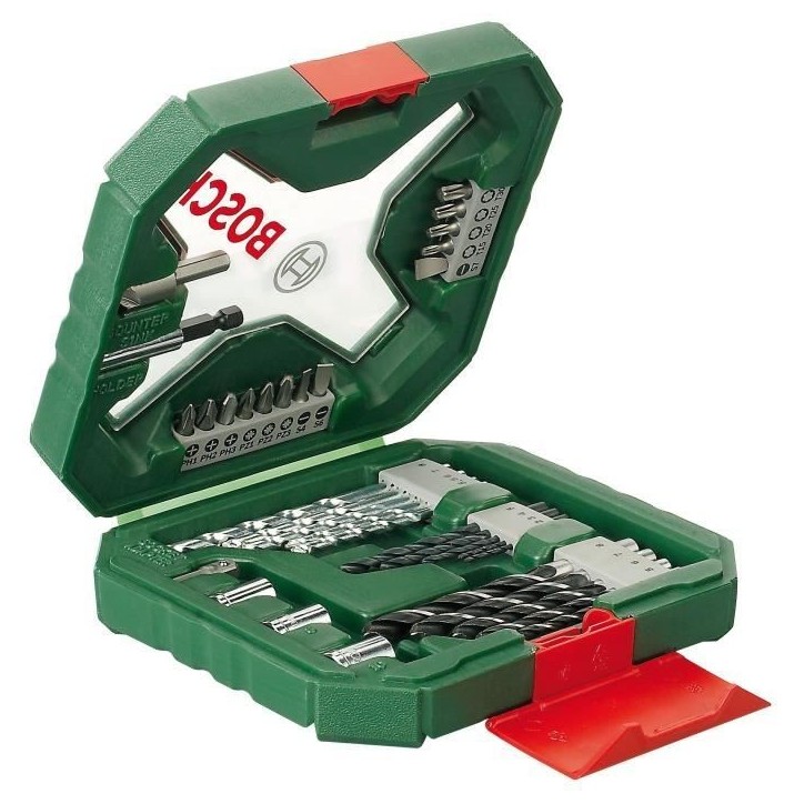 Set mixte perçage - vissage Bosch - Coffret X-Line Classic de forets et d'embouts de vissage, 34 pieces Set mixte perçage - vissage Bosch - Coffret X-Line Classic de forets et d'embouts de vissage, 34 pieces