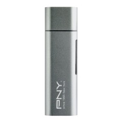Lecteur de carte flash - PNY - R-TC-UA-3N1E01-RB - USB 3.1 et USB-C -