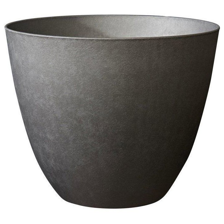 Pot de fleurs Rond Ø 40 cm - EDA - Element - 26,2 L - Intérieur / Extérieur - Ø 39,4 x H. 31,6 cm - Gris Anthracite Pot de fleurs Rond Ø 40 cm - EDA - Element - 26,2 L - Intérieur / Extérieur - Ø 39,4 x H. 31,6 cm - Gris Anthracite