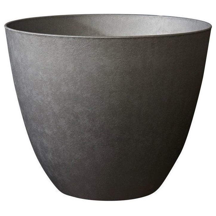 Pot de fleurs Rond Ø 50 cm - EDA - Element - 47,8 L - Intérieur / Extérieur - Ø 48,8 x H. 38,4 cm - Gris Anthracite Pot de fleurs Rond Ø 50 cm - EDA - Element - 47,8 L - Intérieur / Extérieur - Ø 48,8 x H. 38,4 cm - Gris Anthracite