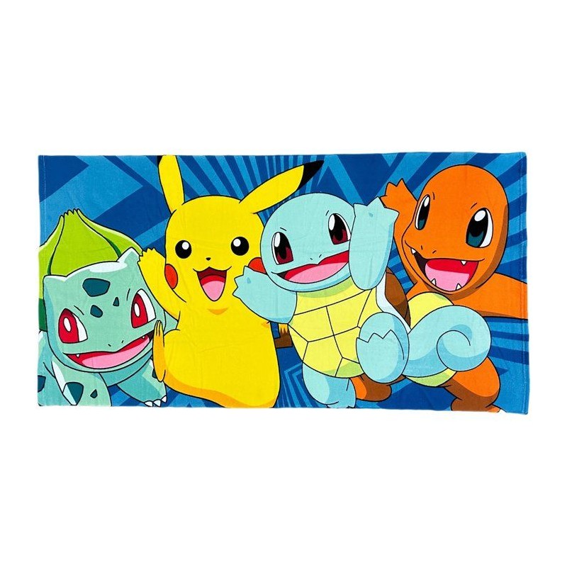 Serviette de plage 100% microfibre 70×140 cm – POKÉMON – Modele