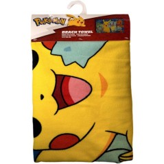 Serviette de plage 100% microfibre 70×140 cm – POKÉMON – Modele