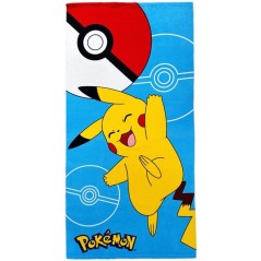 Serviette de plage 100% microfibre 70×140 cm – POKÉMON – Modele