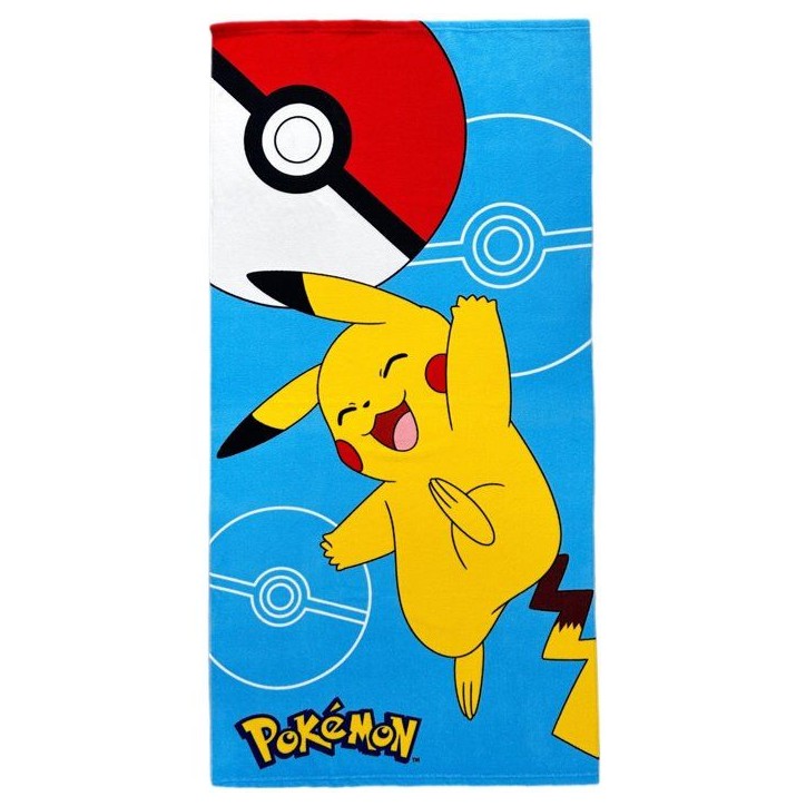 Serviette de plage 100% microfibre 70×140 cm – POKÉMON – Modele POK819 Serviette de plage 100% microfibre 70×140 cm – POKÉMON – Modele POK819
