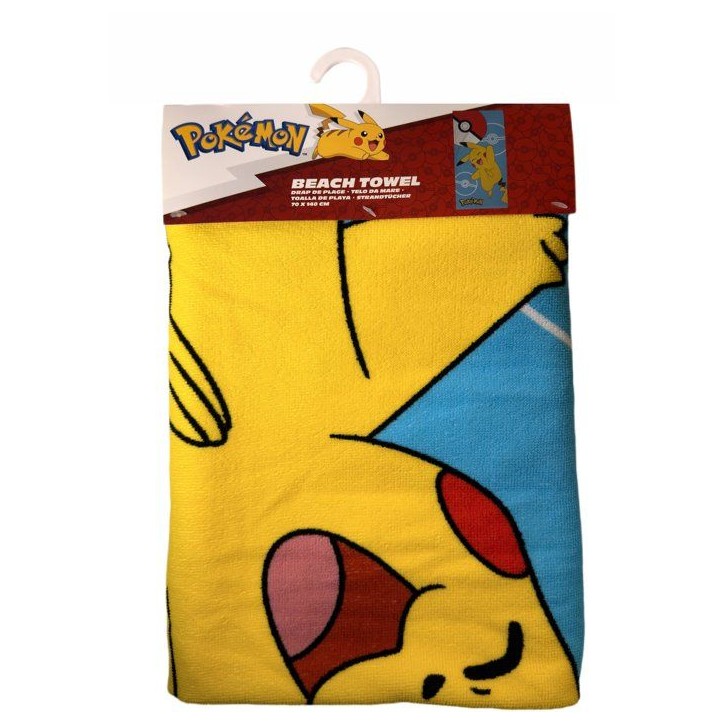 Serviette de plage 100% microfibre 70×140 cm – POKÉMON – Modele POK819 Serviette de plage 100% microfibre 70×140 cm – POKÉMON – Modele POK819