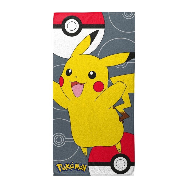 Serviette de plage - POKEMON - POK454 - 100% microfibre - 70 × 140 cm