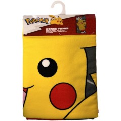 Serviette de plage - POKEMON - POK454 - 100% microfibre - 70 × 140 cm