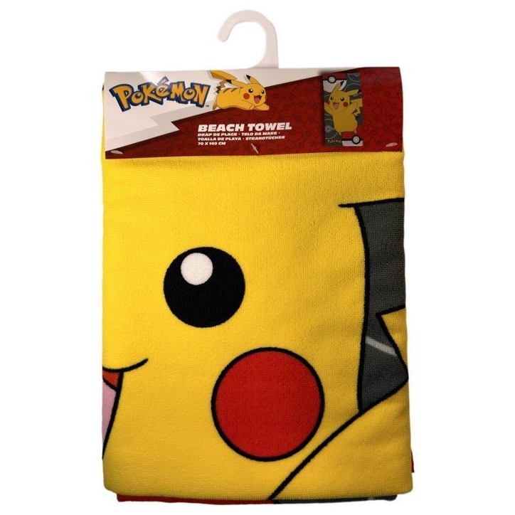 Serviette de plage - POKEMON - POK454 - 100% microfibre - 70 × 140 cm Serviette de plage - POKEMON - POK454 - 100% microfibre - 70 × 140 cm