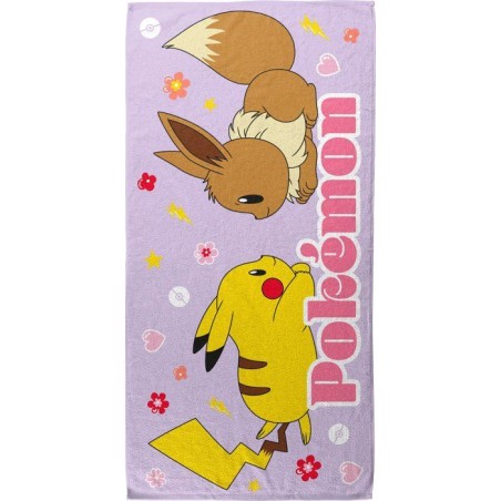 Serviette de plage 100% microfibre 70×140 cm – POKÉMON – Modele