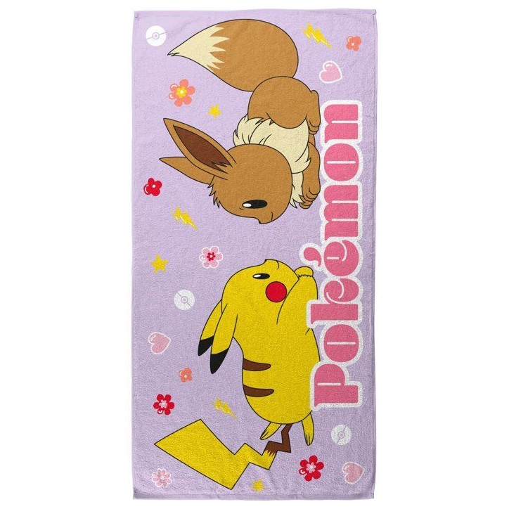 Serviette de plage 100% microfibre 70×140 cm – POKÉMON – Modele POK807 Serviette de plage 100% microfibre 70×140 cm – POKÉMON – Modele POK807