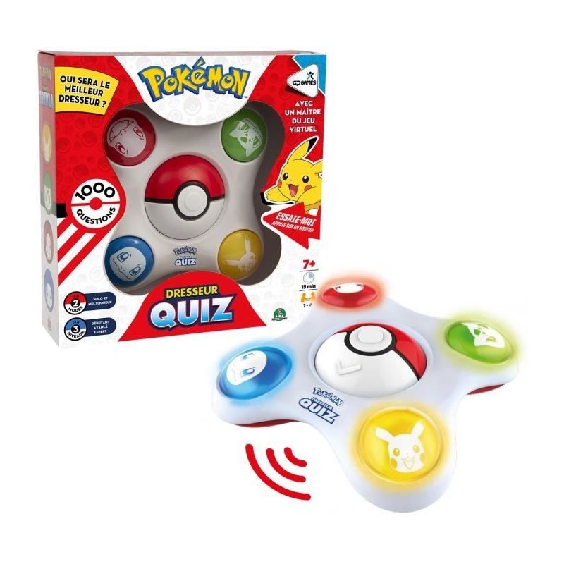 Pokémon Dresseur Trivia - Jeu de société - GIOCHI PREZIOSI - Teste