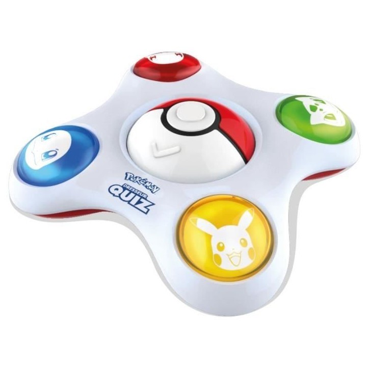Pokémon Dresseur Trivia - Jeu de société - GIOCHI PREZIOSI - Teste tes connaissances Pokémon - Jusqu'a 4 joueurs - Des 7 ans Pokémon Dresseur Trivia - Jeu de société - GIOCHI PREZIOSI - Teste tes connaissances Pokémon - Jusqu'a 4 joueurs - Des 7 ans