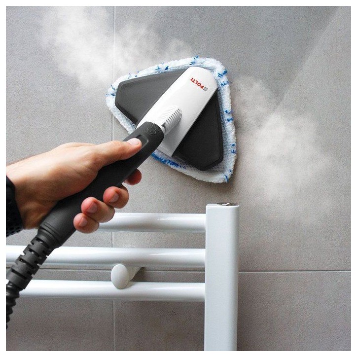 POLTI VAPORETTO SV660 STYLE - Balai vapeur 2-en-1 - Tout sol - 1500 W - 0,5 L - Câble 6 m - Gris / Blanc POLTI VAPORETTO SV660 STYLE - Balai vapeur 2-en-1 - Tout sol - 1500 W - 0,5 L - Câble 6 m - Gris / Blanc