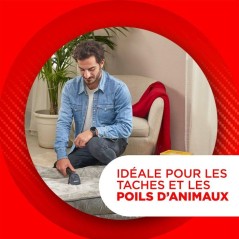 Shampouineuse 4-en-1 - POLTI StainOver SC30 - 2000W - 14.9 kPa - Steam