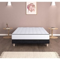 URBAN Collections PARIS Ensemble sommier et matelas 140 x 190cm - 798