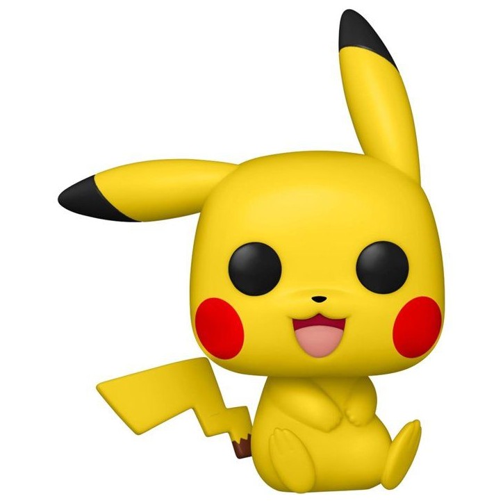 Figurine Funko Pop! - Pokémon Pikachu Assis - Vinyle Figurine Funko Pop! - Pokémon Pikachu Assis - Vinyle