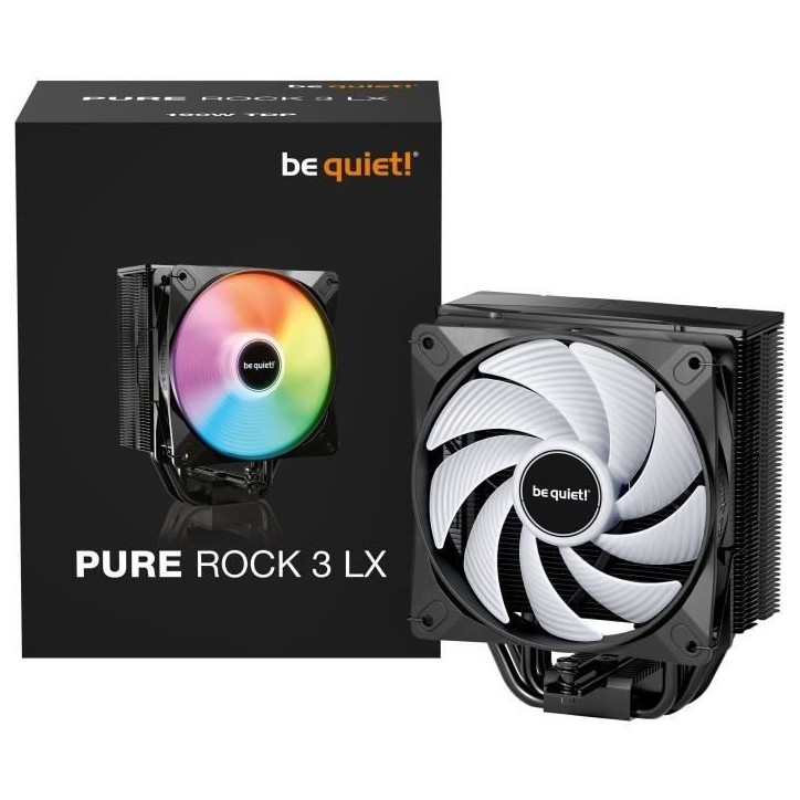 BE QUIET! - Pure Rock 3 LX - Ventirad CPU - BK040