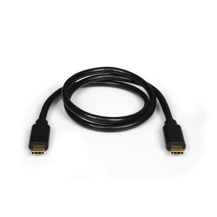 Câble USB-C - PORT DESIGNS - Type C vers Type C - 1 m - 60 W - Noir Câble USB-C - PORT DESIGNS - Type C vers Type C - 1 m - 60 W - Noir