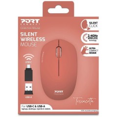 Souris sans fil - PORT Designs - 900542 Collection II - 2.4 GHz - Terr
