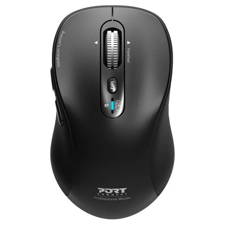 Souris sans fil - PORT Designs - 900720 EXPERT - Bluetooth - Rechargeable - Gris Souris sans fil - PORT Designs - 900720 EXPERT - Bluetooth - Rechargeable - Gris