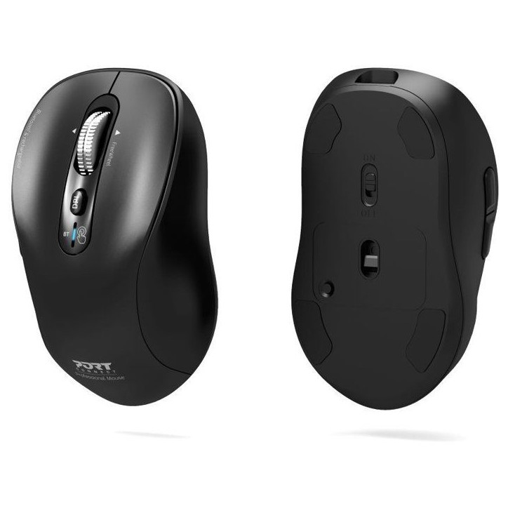 Souris sans fil - PORT Designs - 900720 EXPERT - Bluetooth - Rechargeable - Gris Souris sans fil - PORT Designs - 900720 EXPERT - Bluetooth - Rechargeable - Gris
