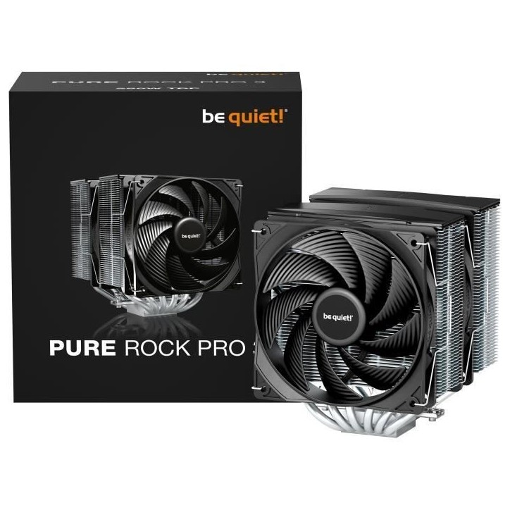 BE QUIET! - Pure Rock Pro 3 - Ventirad CPU - BK041