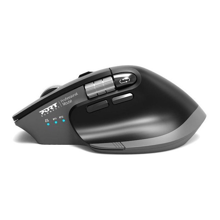 Souris sans fil - PORT Designs - 910203 ULTIMATE - Bluetooth & 2.4 GHz - Rechargeable - Gris Souris sans fil - PORT Designs - 910203 ULTIMATE - Bluetooth & 2.4 GHz - Rechargeable - Gris