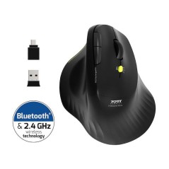 Souris sans fil - PORT Designs - 910200 ERGO - Bluetooth & 2.4 GHz - N