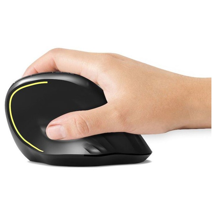 Souris sans fil - PORT Designs - 910200 ERGO - Bluetooth & 2.4 GHz - Noir