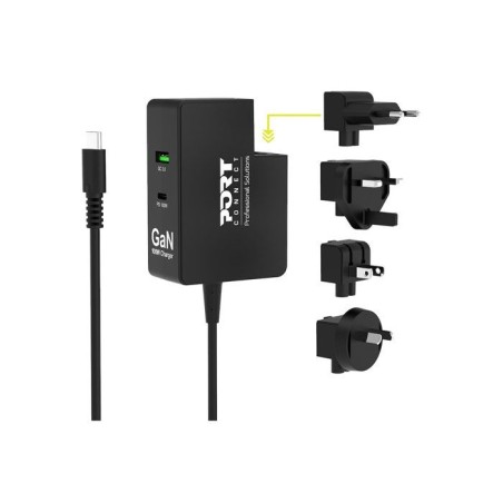 PORT Connect adaptateur secteur - USB, 24 pin USB-C - 100 Watt