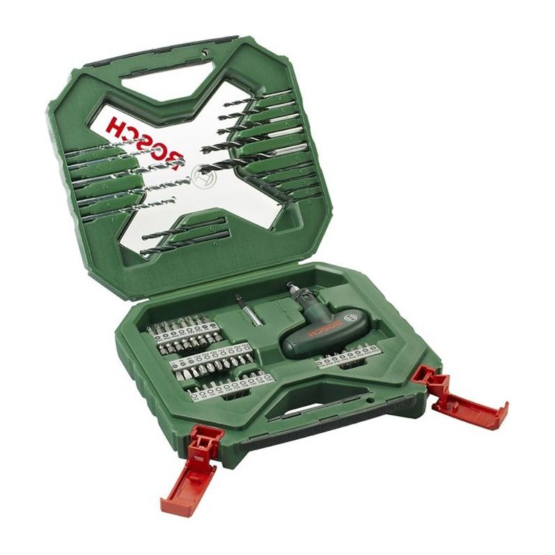 Coffret de perçage et vissage BOSCH X-Line 54 pieces Coffret de perçage et vissage BOSCH X-Line 54 pieces