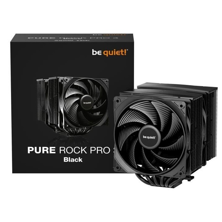 BE QUIET! - Pure Rock Pro 3 - Ventirad CPU - BK042 - Black