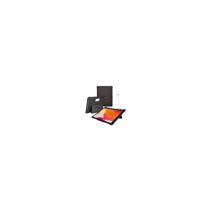 Étui a rabat - PORT MANCHESTER II - Noir - Polyuréthane - Compatible iPad Air et Pro Étui a rabat - PORT MANCHESTER II - Noir - Polyuréthane - Compatible iPad Air et Pro