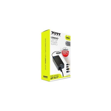 Alimentation secteur - LENOVO - PORT DESIGNS - 90W - Noir - 11 embouts