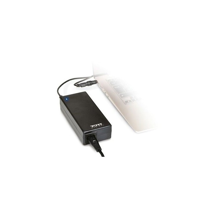 Alimentation secteur - LENOVO - PORT DESIGNS - 90W - Noir - 11 embouts universels - Câble 1.8 m Alimentation secteur - LENOVO - PORT DESIGNS - 90W - Noir - 11 embouts universels - Câble 1.8 m