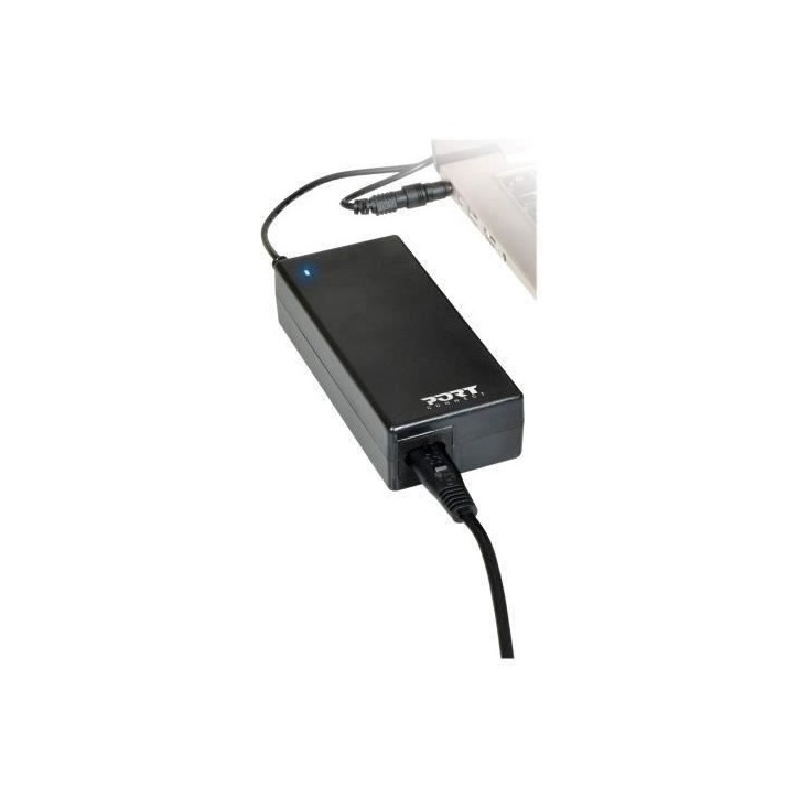 Adaptateur secteur - PORT DESIGNS - Connect - CA 100-240 V - 60 W - 1.8 m câble inclus Adaptateur secteur - PORT DESIGNS - Connect - CA 100-240 V - 60 W - 1.8 m câble inclus