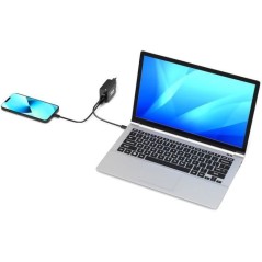 Chargeur mural GaN USB-C & USB-A - PORT DESIGNS - 902104EU - 65 W - No